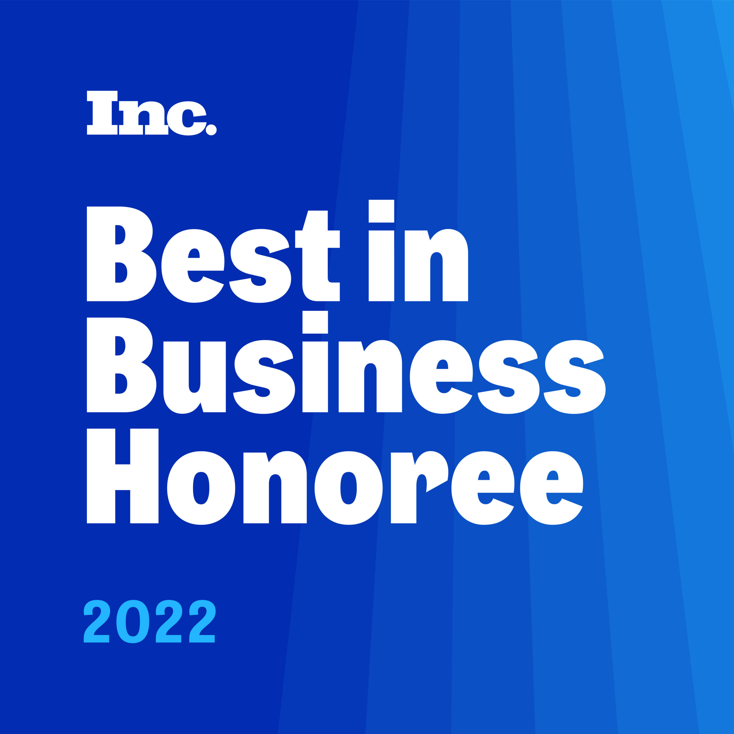 Best in Business award