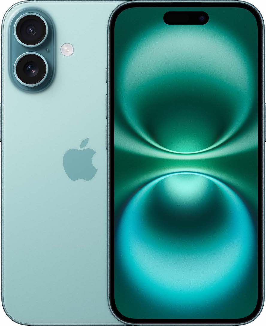 iPhone 16 teal
