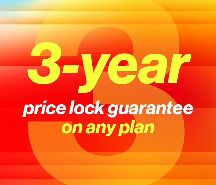 3 year price guarantee