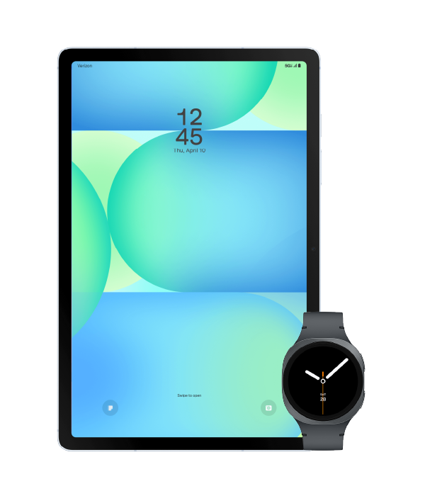 Samsung Galaxy watch 8 and tab s10