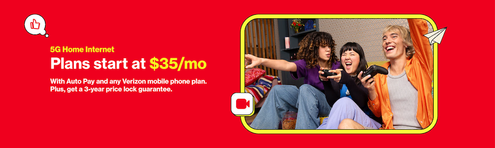 5G Home Internet Banner